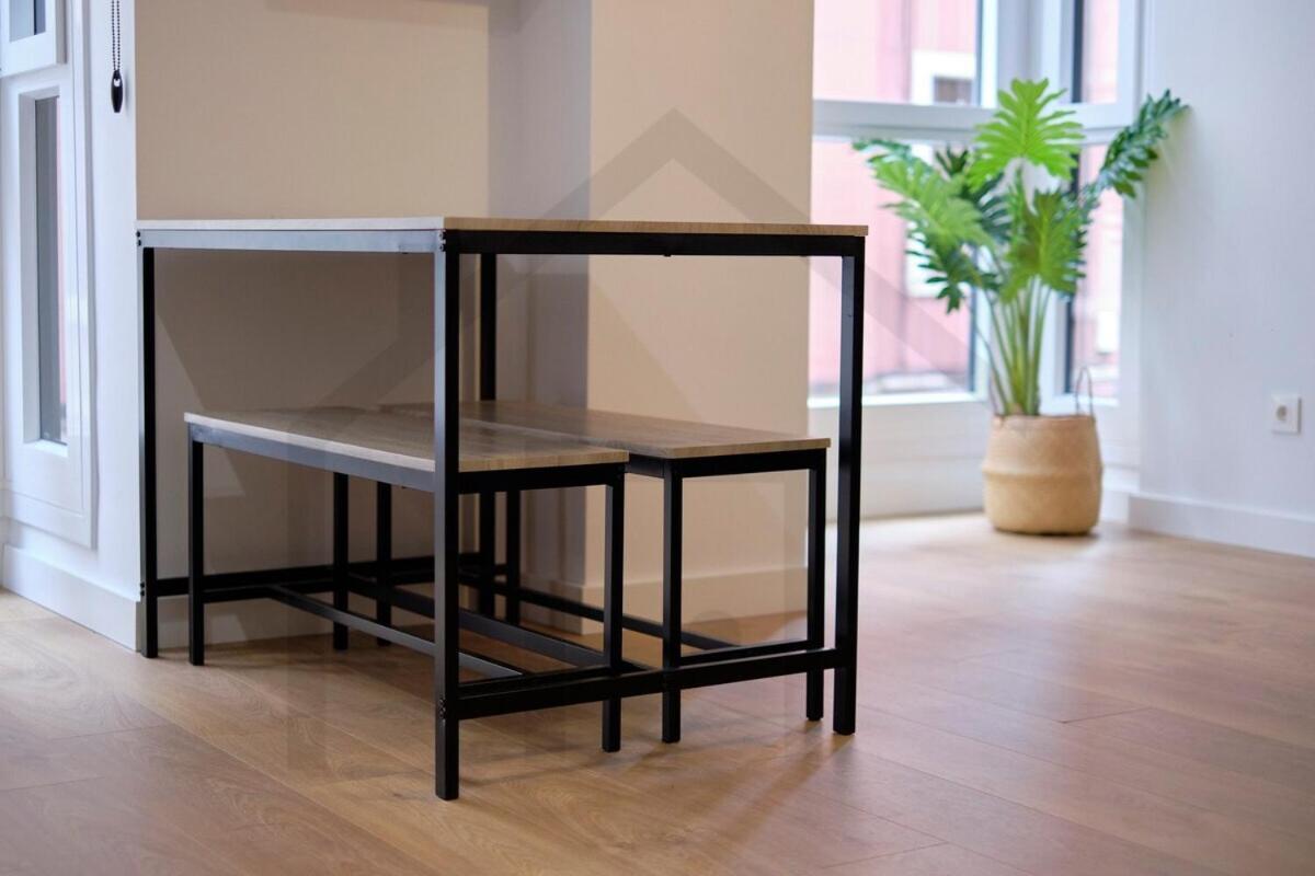 Cervantes - Apartamento A Estrenar Con Parking Gijon Bagian luar foto